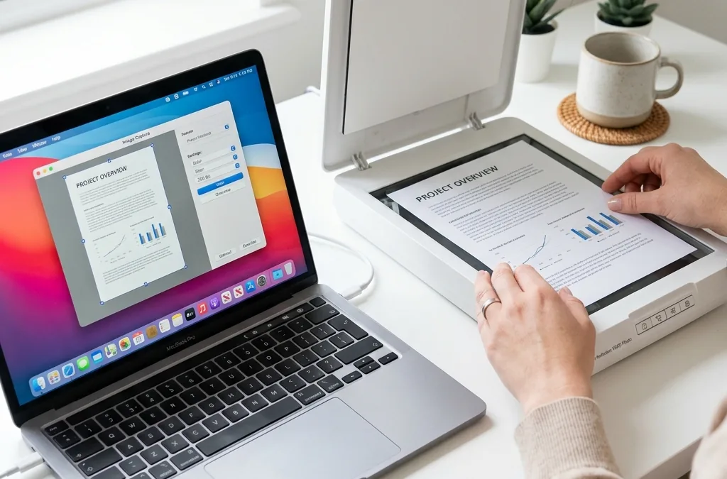 Comment scanner un document avec un Mac macOS tutoriel 2026