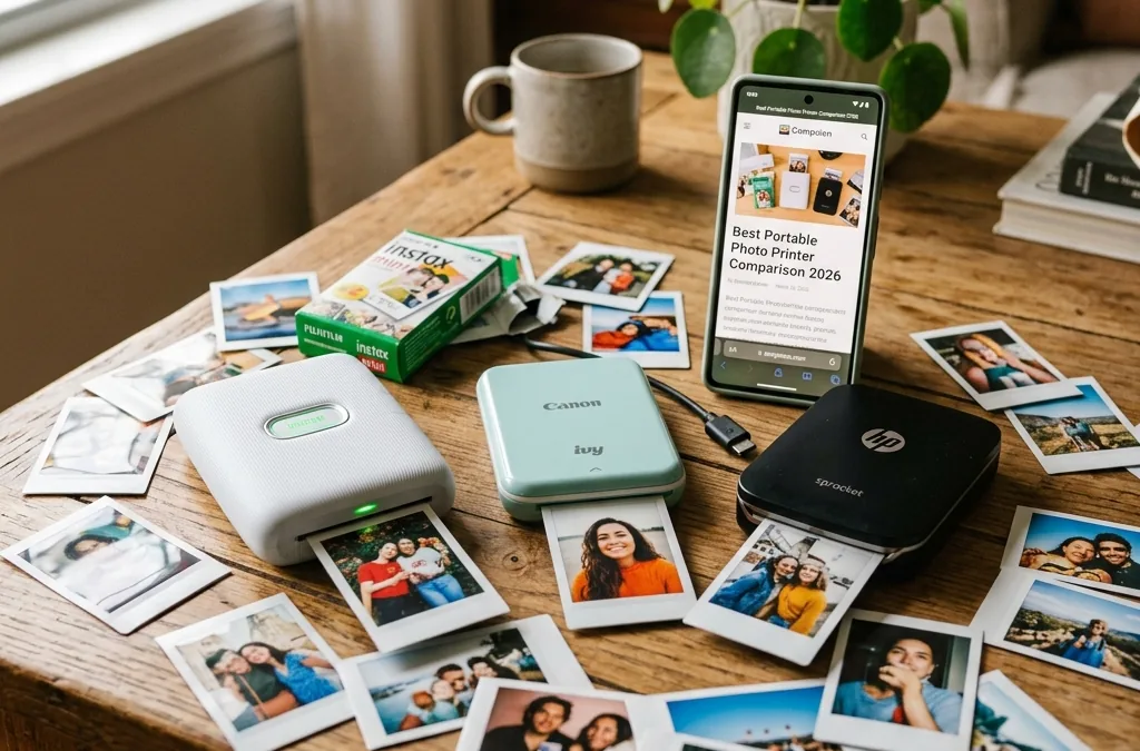 Comparatif Imprimantes Photo Portables 2026 : Les 5 Meilleures Testées