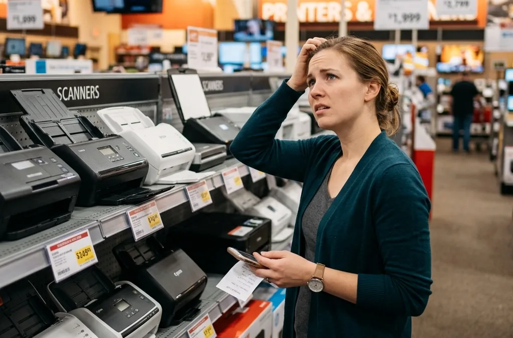 Les Erreurs à Éviter lors de l'Achat d'un Scanner : Guide Pratique
