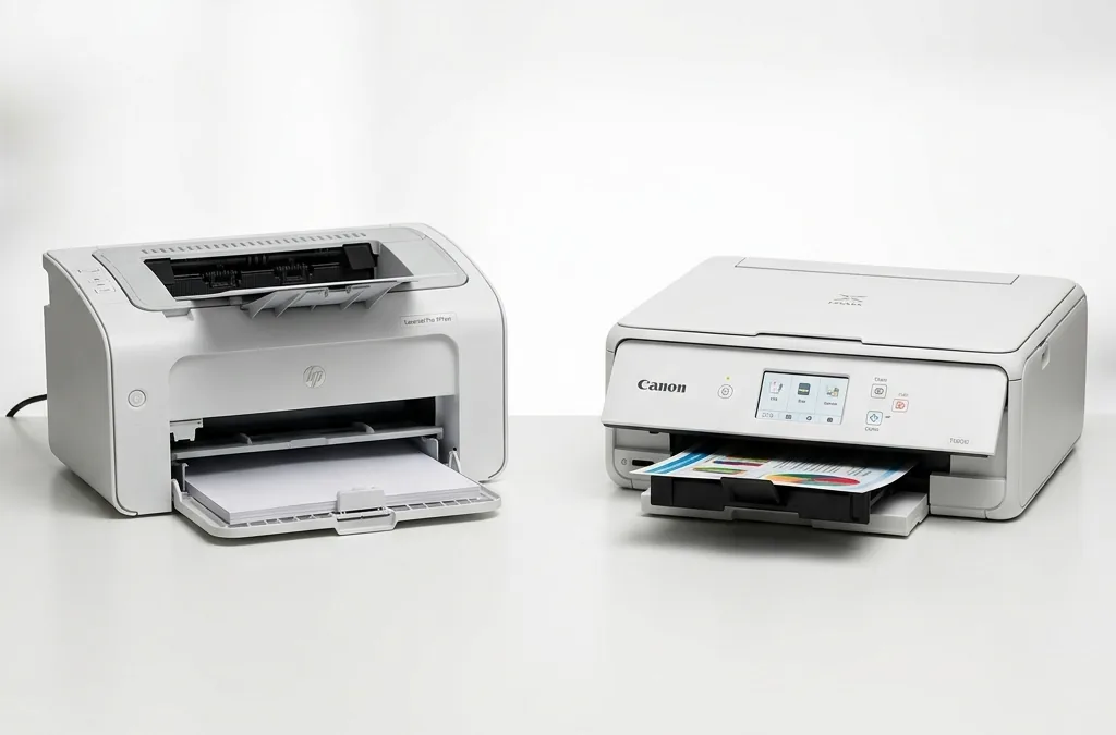 Imprimante Laser ou Jet d'Encre : Quelle Différence ? Comparatif 2026