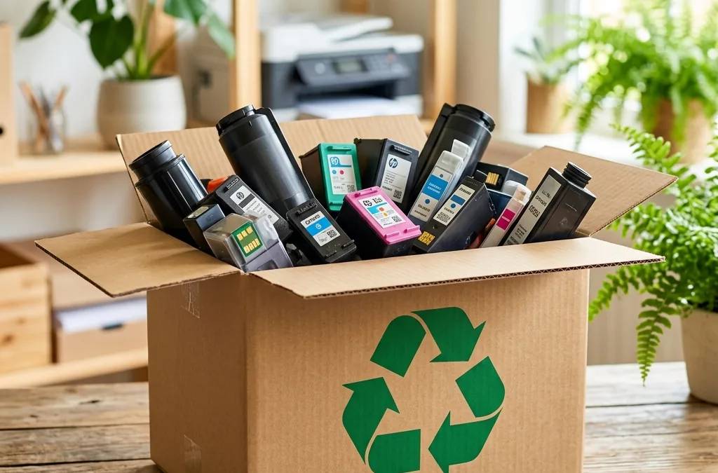 Où et Comment Recycler ses Cartouches d’Encre Vides ?